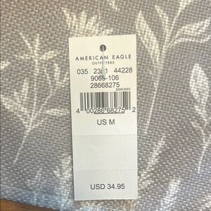 American Eagle Gray Patterned Fabric
